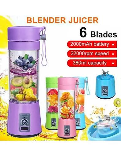 USB Rechargeable Juicer Blender