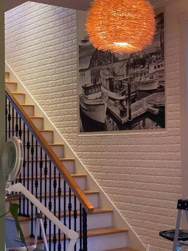3D Brick Wall Stickers Self Adhesive Wallpaper Sheets
